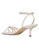 Stuart Weitzman Women's Carlyle 50MM Embellished Satin Sandals - 3