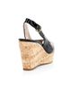 Stuart Weitzman Women's Jean Cork Wedge Slingback Sandals - 3