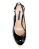 Stuart Weitzman Women's Jean Cork Wedge Slingback Sandals - 5