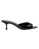 Stuart Weitzman Women's Lexington 50MM Patent Leather Mule Sandals - 1