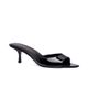 Stuart Weitzman Women's Lexington 50MM Patent Leather Mule Sandals - 2