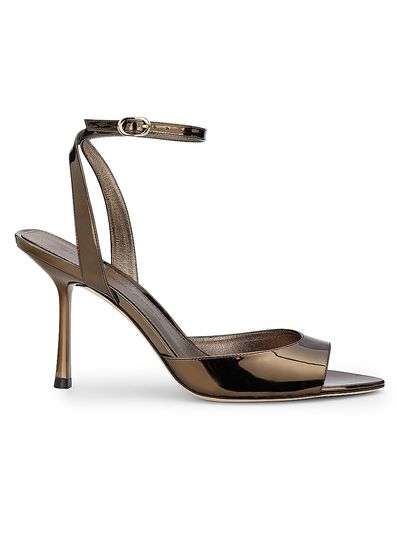 Stuart Weitzman Women's Lexington 85MM Leather Sandals