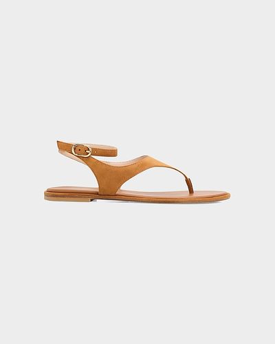 Stuart Weitzman Women's Marley Suede Sandals