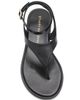 Stuart Weitzman Women's Marley Wrap-Around Leather Thong Sandals - 4