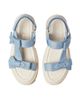 Stuart Weitzman Women's Nolita Metallic Denim Sandals - 4