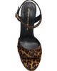 Stuart Weitzman Women's Reade 130MM Leopard-Print Calf Hair Platform Sandals - 4