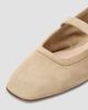 Stuart Weitzman Women's Sai Suede Ballet Flats - 6
