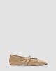 Stuart Weitzman Women's Sai Suede Ballet Flats - 7