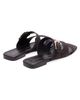 Stuart Weitzman Women's Sai Suede Slide Sandals - 3