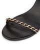 Stuart Weitzman Women's Soluxe 75MM Chain-Strap Leather Sandals - 6