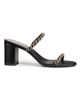Stuart Weitzman Women's Soluxe 75MM Chain-Strap Leather Sandals - 7