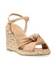 Stuart Weitzman Women's Soplaya 85MM Leather Espadrille Wedge Sandals - 2