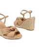 Stuart Weitzman Women's Soplaya 85MM Leather Espadrille Wedge Sandals - 4