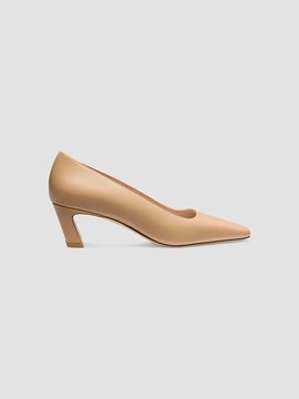 Stuart Weitzman Women's Stassi 50MM Leather Pumps