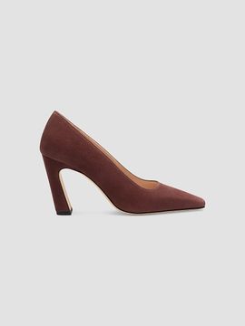Stuart Weitzman Women's Stassi 85MM Suede Pumps
