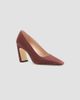 Stuart Weitzman Women's Stassi 85MM Suede Pumps - 2