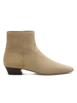 Stuart Weitzman Women's Stassi Suede Ankle Boots