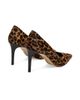 Stuart Weitzman Women's Stuart Power 85MM Leopard-Print Calf Hair Pumps - 3