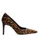 Stuart Weitzman Women's Stuart Power 85MM Leopard-Print Calf Hair Pumps - 4