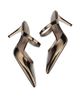 Stuart Weitzman Women's Stuart Power 85MM Patent Leather Mules - 6