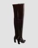 Stuart Weitzman Women's Ultrastassi 85MM Leather Tall Boots - 3