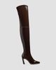 Stuart Weitzman Women's Ultrastassi 85MM Leather Tall Boots - 4
