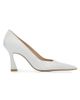 Stuart Weitzman Women's Vinnie 85MM Patent Leather Pumps - 7