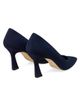 Stuart Weitzman Women's Vinnie 85MM Suede Curved Pumps - 2