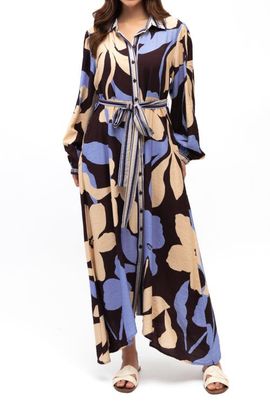Studibaker Hawk Studibaker Hawk Flora Maxi Shirtdress