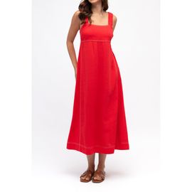 Studibaker Hawk Studibaker Hawk Stitched Up Maxi Dress