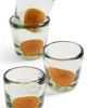 Studio Conchita Studio Conchita Glass Chiquito Set of 4 Orange One Size - 1