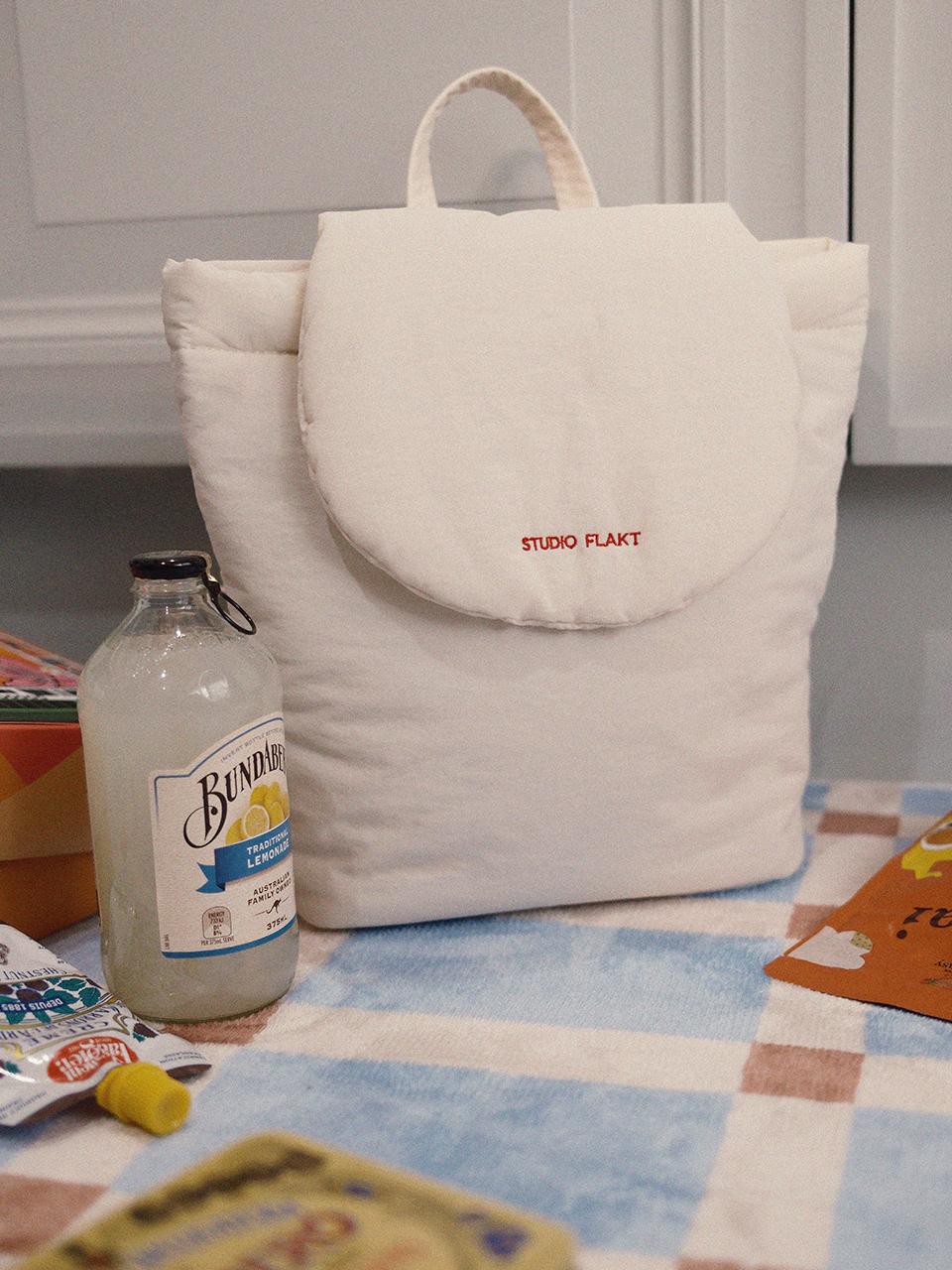 Studio Flakt FLUFFY SMALL BACKPACK [ECRU]