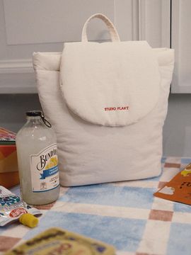 Studio Flakt FLUFFY SMALL BACKPACK [ECRU]