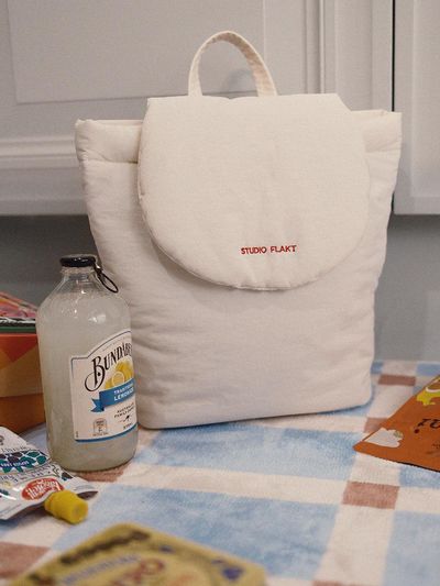 Studio Flakt FLUFFY SMALL BACKPACK [ECRU]