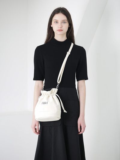 Studio Flakt Saturn Drawstring Bag_White