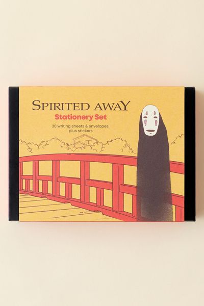 Studio Ghibli Studio Ghibli Spirited Away Stationery Letter Set in Assorted at Urban Outfitters