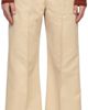 Studio Nicholson Studio Nicholson Beige Acapulco Trousers - 1