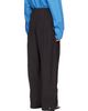 Studio Nicholson Studio Nicholson Black Calvo Belted Trousers - 3