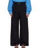 Studio Nicholson Studio Nicholson Black Chatto Trousers - 1