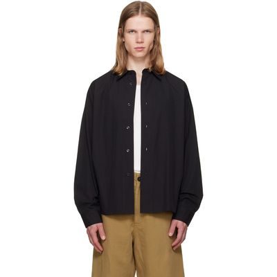 Studio Nicholson Studio Nicholson Black Hal Shirt