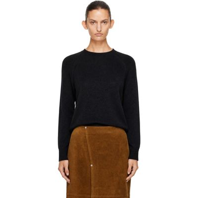 Studio Nicholson Studio Nicholson Black Loenne Knit Sweater