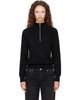 Studio Nicholson Studio Nicholson Black Maren Knit Polo - 1