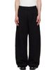 Studio Nicholson Studio Nicholson Black Minard Trousers - 1