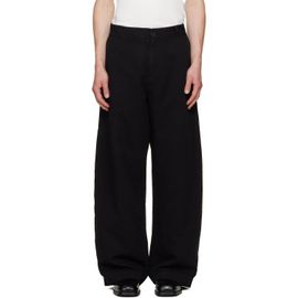 Studio Nicholson Studio Nicholson Black Minard Trousers