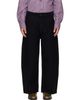 Studio Nicholson Studio Nicholson Black Paolo Trousers - 1