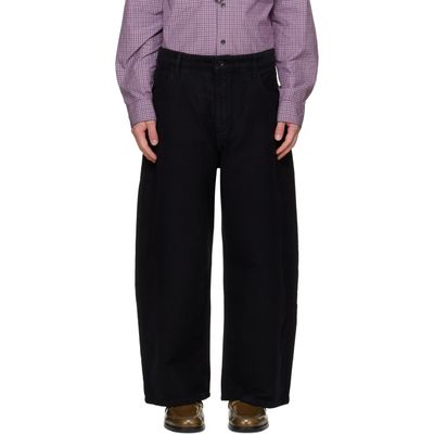Studio Nicholson Studio Nicholson Black Paolo Trousers