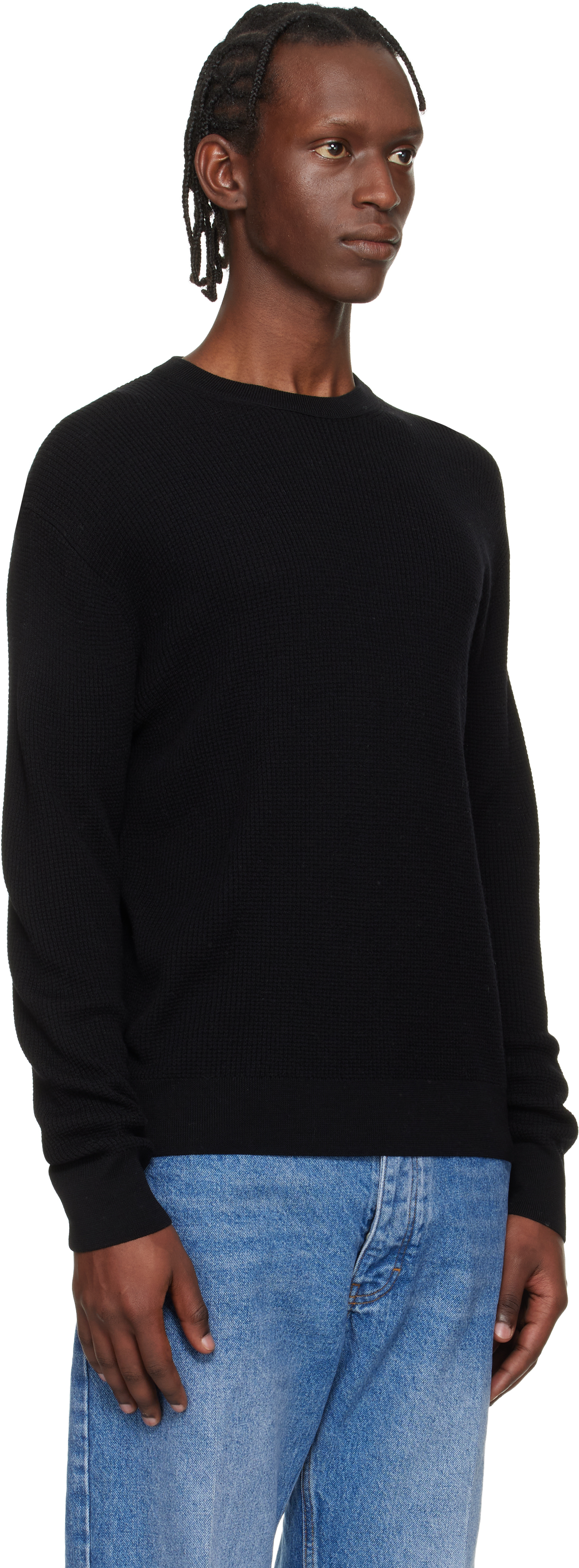 Studio Nicholson - Black Portland Knit Sweater