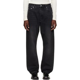 Studio Nicholson Studio Nicholson Black Riso Straight Leg Jeans