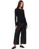 Studio Nicholson Studio Nicholson Black Roane Jersey Henley - 4