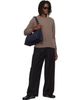 Studio Nicholson Studio Nicholson Black Shire Cotton Pleated Trousers - 4